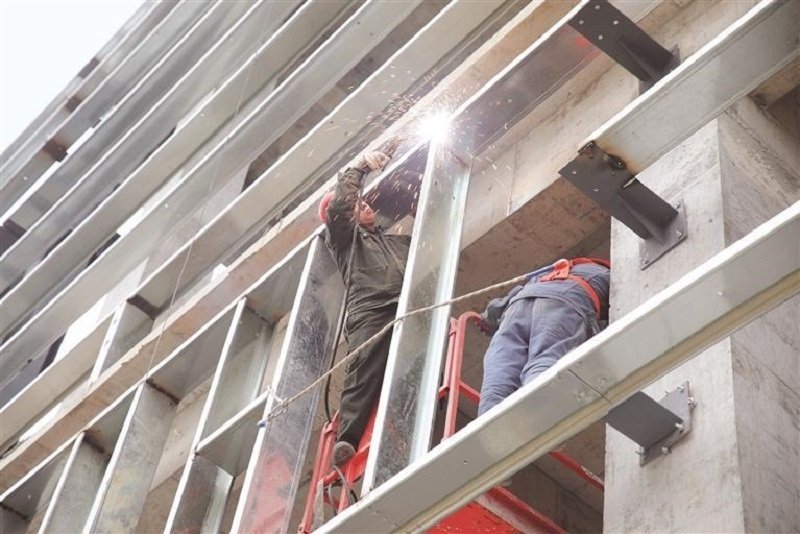 　　項目現(xiàn)場施工忙。 貴州日報天眼新聞記者 楊曦 攝